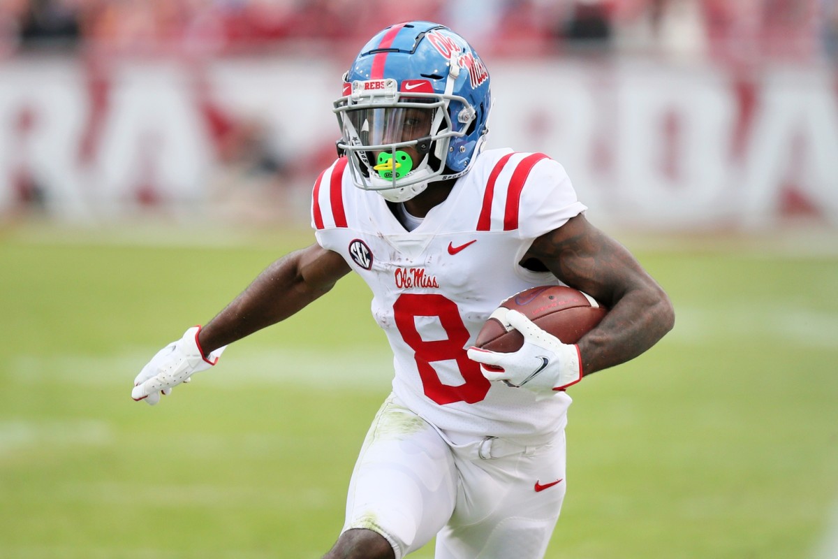 Ole Miss WR Elijah Moore